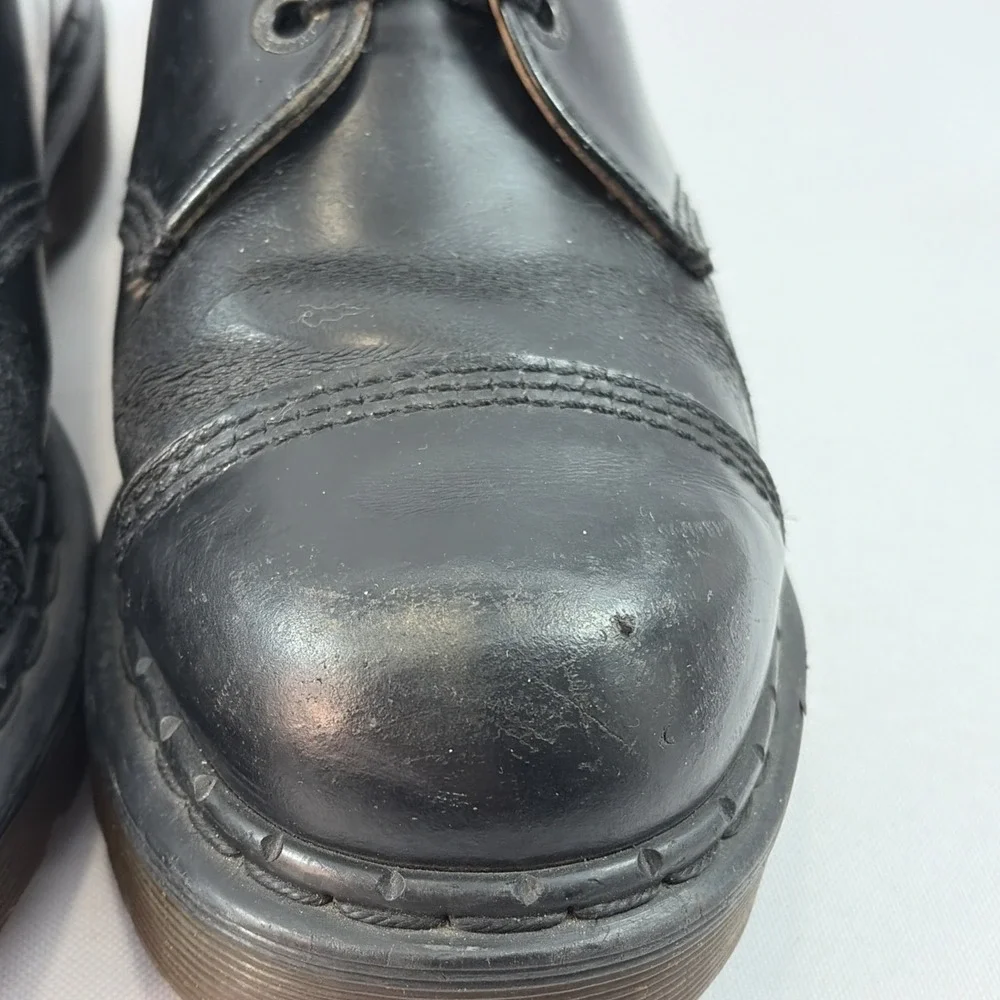 Vintage Dr. Martens Made In England 8266 Cap Toe Shoes Men's Sz UK9 US10 Leather